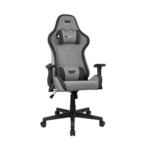 Glowster Ergonomischer Gaming-Stuhl mit Lendenwirbelstütze, verstellbaren Armlehnen und atmungsaktivem Stoff – ideal für längere Spiele und Arbeit. von Glowster