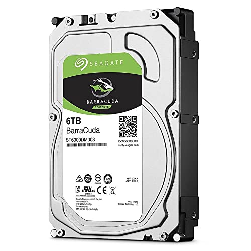 Glowster Festplatte, 6 TB, SATA3, hohe Speicherkapazität, ideal für Desktop-Systeme und Datensicherung. von Glowster