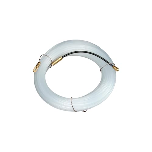 Glowster Kabelspanner aus Nylon, Ø 4 mm, Länge 25 m, weiß - Ideal zur Befestigung, Organisation und Befestigung von Kabeln Glowster Kabelspanner aus Nylon, Ø 4 mm, Länge 25 m, weiß - Ideal zur Befestigung, Organisation und Befestigung von Kabeln von Glowster
