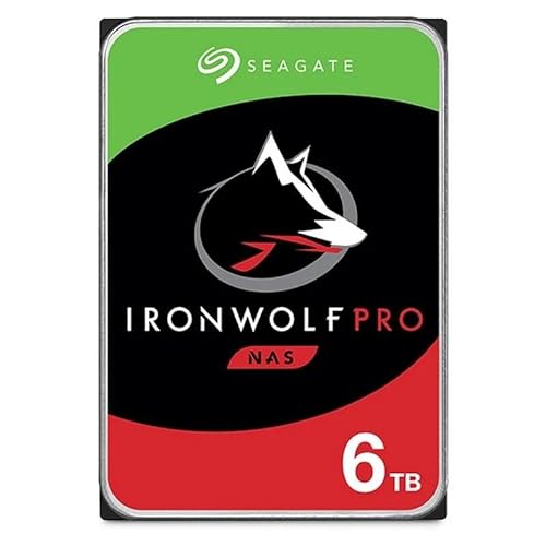 Glowster NAS-Festplatte, 6 TB, 3,5 Zoll, SATA, hohe Leistung, optimiert für Netzwerkspeicher, ideal für Unternehmen und Netzwerkspeichersysteme. von Glowster