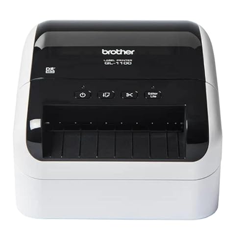 Glowster Thermo-Etikettendrucker, hohe Geschwindigkeit, 110 mm/s, kompatibel mit Windows und Mac, ideal für die Erstellung von personalisierten und organisatorischen Etiketten. von Glowster