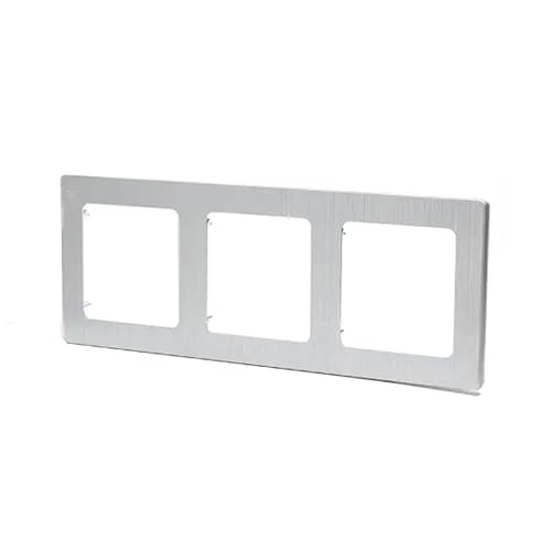 Hochwertiges Aluminiumschild im silbernen und eleganten Design - Made in Germany/Frankreich inkl. 3 Schlüsseln für einen modernen und einfachen Zugang, ideal für jeden Raum. von Glowster
