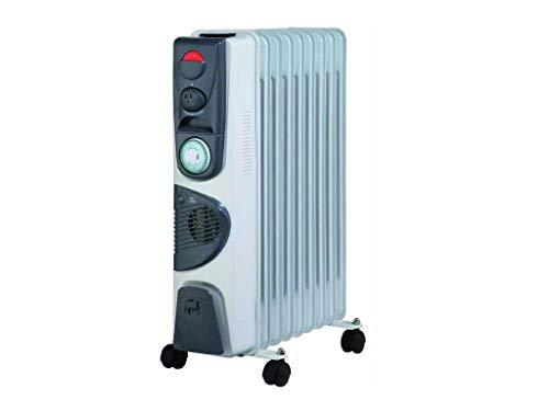 Polar-Ölradiator mit 9 Elementen, ideal zum effizienten Heizen Ihres Hauses. Sein Design optimiert die Wärmeverteilung und sorgt für Komfort und Wohlbefinden in Ihrem Raum. von Glowster