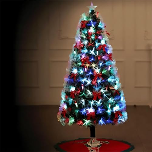 RGBY Glasfaser Weihnachtsbaum, 150 cm, geringer Stromverbrauch, ideal für die Dekoration von festlichen Räumen und Schaffung Einer Weihnachtsatmosphäre. von Glowster