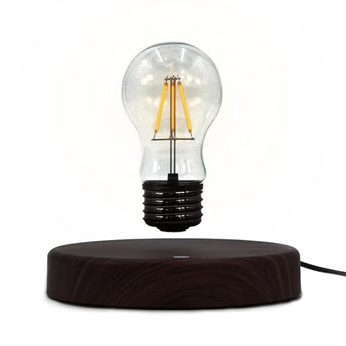 Schwebende Lampe, die durch Magnettechnologie in der Luft schwebt. Sein moderner und innovativer Stil macht sie zur perfekten Wahl für die Dekoration jeder Umgebung. von Glowster