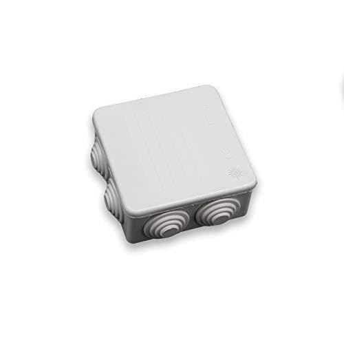 Wasserdichte Box 80 x 80 mm mit Estrich, perfekt zum Schutz von elektrischen Installationen im Freien und in feuchten Umgebungen. Ideal für Langlebigkeit und Sicherheit. Wasserdichte Box 80 x 80 mm mit Estrich, perfekt zum Schutz von elektrischen Installationen im Freien und in feuchten Umgebungen. Ideal für Langlebigkeit und Sicherheit. von Glowster