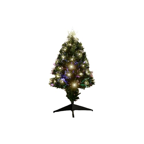 Weihnachtsbaum aus Glasfaser, Niederspannung, 90 cm, kaltweißes Licht; ideal für Festliche Dekoration und Schaffung Einer weihnachtlichen Atmosphäre. von Glowster