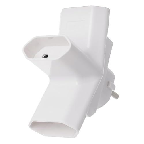 Zweipoliger Dreifachadapter ohne TTL, 250 V, 10 A, Zapfen 4 mm Zweipoliger Dreifachadapter ohne TTL, 250 V, 10 A, Zapfen 4 mm von Glowster