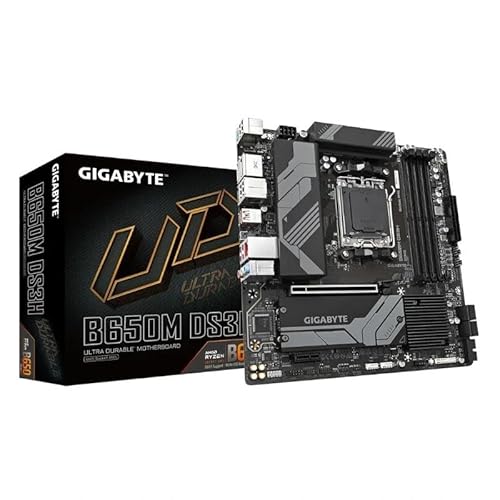 mATX AM5 Mainboard, B650 Chipsatz, 2 DDR5-RAM-Slots, HDMI, USB 3.2, Multi-GPU-Unterstützung, ideal für Gaming-PCs und hohe Leistung. von Glowster