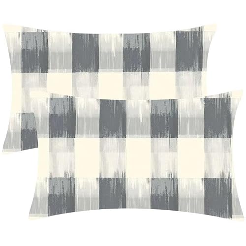 Kissenbezug 30 x 60 Einfache Zellen Kopfkissenbezug 2er Set Sofakissen Samt Kissenbezüge Rechteckig Dekokissen für Sofa Stühle Deko Wohnzimmer Modern Couchkissen Schlafzimmer Kissenhülle F-587 Kissenbezug 30 x 60 Einfache Zellen Kopfkissenbezug 2er Set Sofakissen Samt Kissenbezüge Rechteckig Dekokissen für Sofa Stühle Deko Wohnzimmer Modern Couchkissen Schlafzimmer Kissenhülle F-587 von Glslmznq