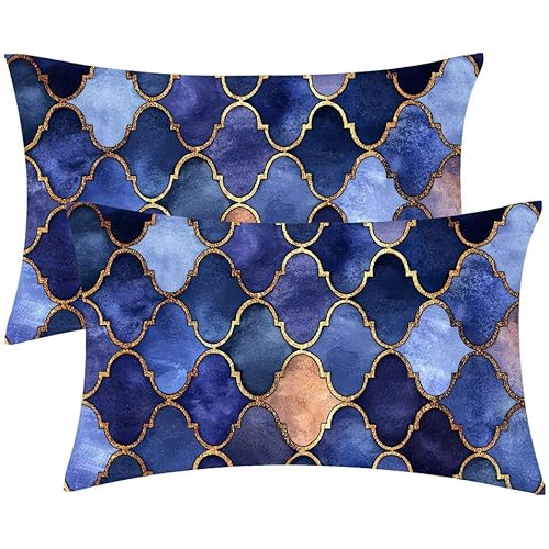 Kissenbezug 30 x 60 Kissenbezüge GeometrieZierkissen 2er Set Rechteckig Couchkissen Zierkissenbezüge Baumwolle Leinen Sofa Kopfkissenbezug für Deko Wohnzimmer Herbst Gartenmöbel Kissen Geschenke d-548 Kissenbezug 30 x 60 Kissenbezüge GeometrieZierkissen 2er Set Rechteckig Couchkissen Zierkissenbezüge Baumwolle Leinen Sofa Kopfkissenbezug für Deko Wohnzimmer Herbst Gartenmöbel Kissen Geschenke d-548 von Glslmznq