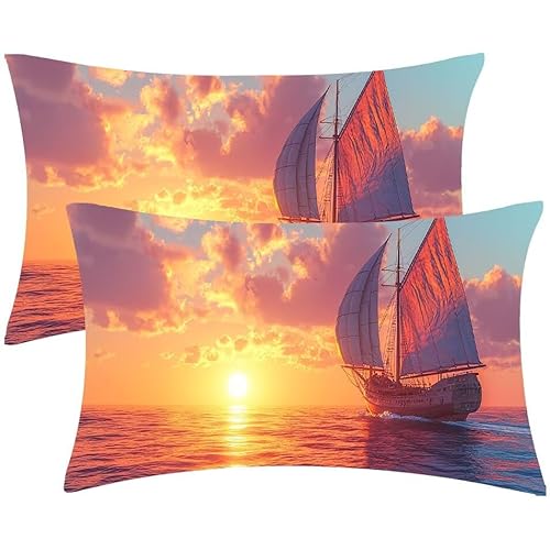 Kissenbezug 30 x 60 Kissenbezüge Meer SegelnZierkissen 2er Set Rechteckig Couchkissen Zierkissenbezüge Baumwolle Leinen Sofa Kopfkissenbezug für Deko Wohnzimmer Herbst Gartenmöbel Kissen d-401 Kissenbezug 30 x 60 Kissenbezüge Meer SegelnZierkissen 2er Set Rechteckig Couchkissen Zierkissenbezüge Baumwolle Leinen Sofa Kopfkissenbezug für Deko Wohnzimmer Herbst Gartenmöbel Kissen d-401 von Glslmznq