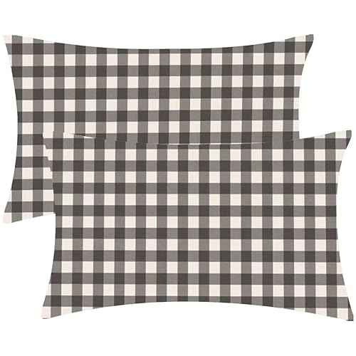 Kissenbezug 30 x 60 Kissenbezüge Schwarz WeißZierkissen 2er Set Rechteckig Couchkissen Zierkissenbezüge Samt Sofa Kopfkissenbezug für Deko Wohnzimmer Herbst Gartenmöbel Kissen Geschenke d-413 Kissenbezug 30 x 60 Kissenbezüge Schwarz WeißZierkissen 2er Set Rechteckig Couchkissen Zierkissenbezüge Samt Sofa Kopfkissenbezug für Deko Wohnzimmer Herbst Gartenmöbel Kissen Geschenke d-413 von Glslmznq