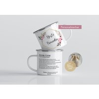 Beste Freundin Geschenk Tasse, Lieblingsmensch, Tasse Mit Namen Personalisiert, Definition, Herzensmensch von GlueckMeinKind