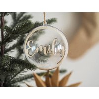 Personalisierte Weihnachtskugel Mit Name Weihnachtsbaumkugel Baumschmuck Weihnachtsgeschenk Geschenkanhänger Christbaumkugel #32 Personalisierte Weihnachtskugel Mit Name Weihnachtsbaumkugel Baumschmuck Weihnachtsgeschenk Geschenkanhänger Christbaumkugel #32 von Gluecklicheiraten