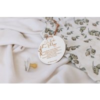 Taufe | Taufgeschenk Holzschild Holz Personalisiert Geschenk Zur Geschenkanhänger Patenkind Taufe | Taufgeschenk Holzschild Holz Personalisiert Geschenk Zur Geschenkanhänger Patenkind von Gluecksloeffler