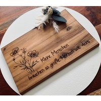 Brettchen/ Geschenk/ Kleine Menschen/ Große Herzen/ Erzieher von GluecksmomentErleben