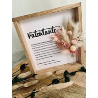 Holzrahmen Mit Definition Und Trockenblumen/ Geschenk/Personalisiert Holzrahmen Mit Definition Und Trockenblumen/ Geschenk/Personalisiert von GluecksmomentErleben