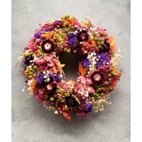 Maylia Kranz, Türkranz/ Wandkranz/ Trockenblumenkranz von GluecksmomentErleben