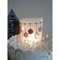 Lichtbeutel - Windlicht Deko Kerzenglas Geschenk X-Mas Weihnachtskette Lichtbeutel - Windlicht Deko Kerzenglas Geschenk X-Mas Weihnachtskette von Gluecksmomente1