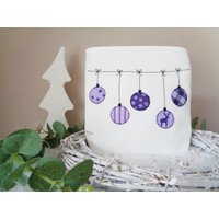 Lichtbeutel - Windlicht Deko Kerzenglas Geschenk X-Mas Weihnachtskette von Gluecksmomente1