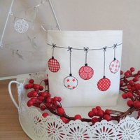 Lichtbeutel - Windlicht Deko Kerzenglas Geschenk X-Mas Weihnachtskette von Gluecksmomente1