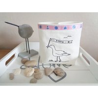 Lichtbeutel - Windlicht Kerzenglas Stimmungslicht Maritim Strand von Gluecksmomente1