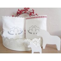 Lichtbeutel - Windlicht Stimmungslicht Lichtglas Deko Dalapferd Schweden von Gluecksmomente1