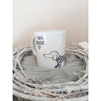 Tasse - Becher Dackel Dackelliebhaber Hundefreund von Gluecksmomente1