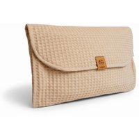 Windeltasche Mit Wickelunterlage Abwaschbar Für Unterwegs - Verschiedene Stoffe Wickelltasche Unterlage von Glueckspilzig