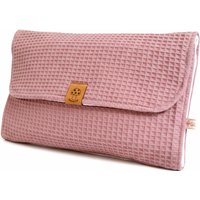 Windeltasche Mit Wickelunterlage Abwaschbar Für Unterwegs - Verschiedene Stoffe Wickelltasche Unterlage von Glueckspilzig