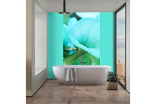 Glücksvilla - Fototapete, selbstklebend (120 x 300 cm BxH) - div. Maße - Vlies-Tapete XXL moderne Wand-Deko - Calla-Blüten Romantik 1 - florale Fotografie Garten-Pflanzen Blumen Natur von Glücksvilla
