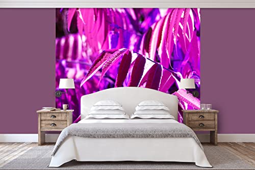 Glücksvilla - Fototapete, selbstklebend (240 x 300 cm BxH) - div. Maße - Vlies-Tapete - moderne Wand-Deko - Buntes Herbstlaub 5 - Fotografie Garten-Pflanzen Baum Herbst Blätter Natur von Glücksvilla