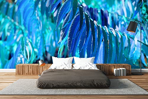 Glücksvilla - Fototapete, selbstklebend (600 x 300 cm BxH) - div. Maße - Vlies-Tapete - moderne Wand-Deko - Buntes Herbstlaub 6 - Fotografie Garten-Pflanzen Baum Herbst Blätter Natur von Glücksvilla