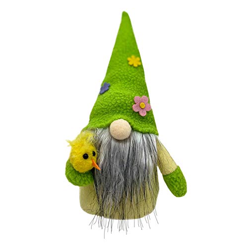 Ostern Frühling Wichtel Blumen Dekoration Ostern Hasen Ohren Puppen Dolls Plüsch Tomte Nisse Figur Zwerge Puppen Ostern Wichtel Tischdekoration Kinder Ostern Festliche Osterdekoration Geschenk von Glücksvogel