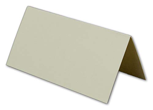 50 kleine creme-farbene neutrale universale stabile einfarbige Blanko -Tischkarten 8x4 cm Namens-Schilder Sitzkarten Platzkarten Preisschilder Tisch-Aufsteller mit JEDEM Stift beschreibbar 50 kleine creme-farbene neutrale universale stabile einfarbige Blanko -Tischkarten 8x4 cm Namens-Schilder Sitzkarten Platzkarten Preisschilder Tisch-Aufsteller mit JEDEM Stift beschreibbar von Glüxx-Agent