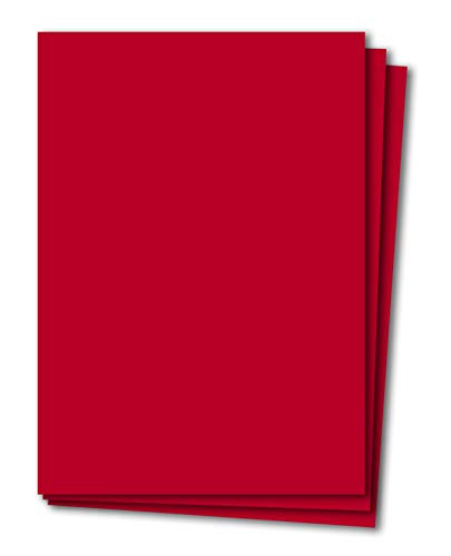 Glüxx Agent 250 Blatt Tonkarton DIN A4 - Rot - 240 g/m² Dicker Bastelkarton - 21,0 x 29,7 cm Pappe zum basteln für Fotoalbum Menükarte Bedruckbar DIY kreativ Sein Glüxx Agent 250 Blatt Tonkarton DIN A4 - Rot - 240 g/m² Dicker Bastelkarton - 21,0 x 29,7 cm Pappe zum basteln für Fotoalbum Menükarte Bedruckbar DIY kreativ Sein von Glüxx Agent