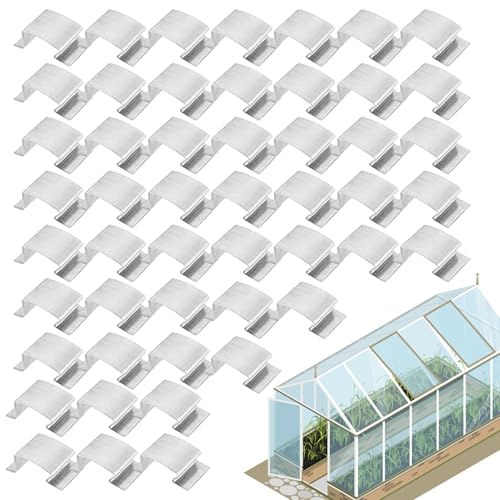 Befestigungselemente für Fenster, 25 x Befestigungen für Gewächshausfenster – G-Form, rostfrei, wetterfest, wiederverwendbar, Schnellverschluss, für Gartenmontage Befestigungselemente für Fenster, 25 x Befestigungen für Gewächshausfenster – G-Form, rostfrei, wetterfest, wiederverwendbar, Schnellverschluss, für Gartenmontage von Glugahrif