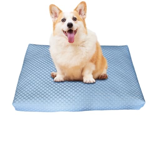 Bezug für Hundebett, kühlend, abnehmbarer Bezug, waschbar, für Käfig, Zwinger, Park, Welpen, Wärmereduzierung für Park, Käfig, Zwinger, Innen- und Außenbereich Bezug für Hundebett, kühlend, abnehmbarer Bezug, waschbar, für Käfig, Zwinger, Park, Welpen, Wärmereduzierung für Park, Käfig, Zwinger, Innen- und Außenbereich von Glugahrif