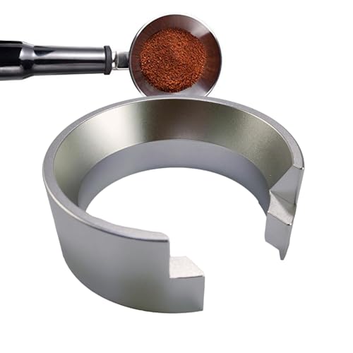 Dosierring,Kaffee-Dosiertrichter - Dosierringe Kaffeepulverring Metalltrichter,Robuste, effektive Trichter-Kaffeekomponente für Kaffeemaschine von Glugahrif