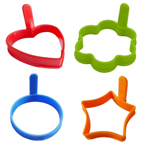 Eierringe zum Frittieren – Pfannkuchenform – Antihaft-Backform für die Küche für Omeletts und Crumpets, ideal Sandwiches Burger Frühstück Camping | Küchenwerkzeug für Sandwich, Frühstück M Eierringe zum Frittieren – Pfannkuchenform – Antihaft-Backform für die Küche für Omeletts und Crumpets, ideal Sandwiches Burger Frühstück Camping | Küchenwerkzeug für Sandwich, Frühstück M von Glugahrif