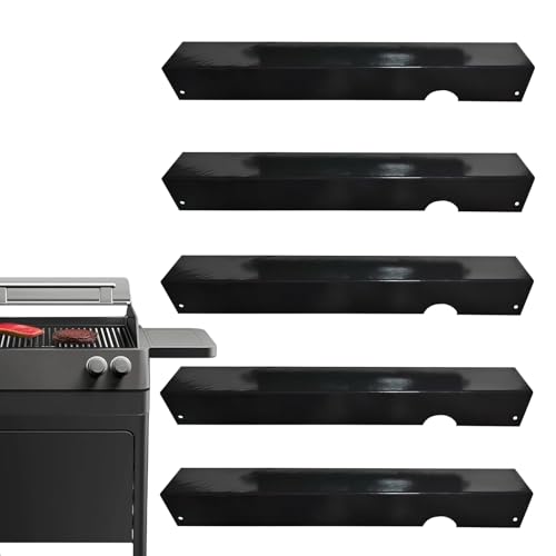 Ersatz-Hitzeschild für Grill – Edelstahl-Grill-Abschirmplatten für Grill – Abdeckung für Flammenschutz, leicht zu reinigen, für Garten, Picknick, Wandern, Camping von Glugahrif