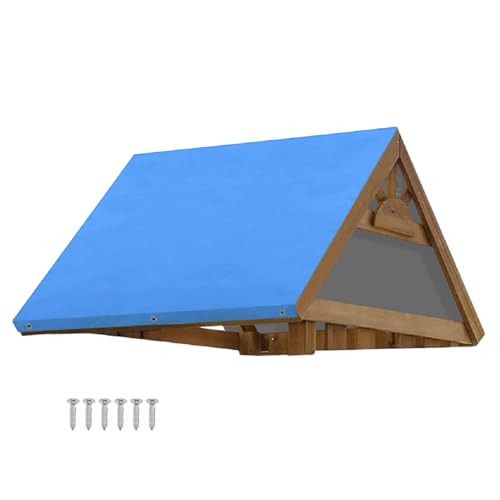 Ersatz für Tarp Baldachin für Spielplatz, Schatten des Spielfeldes | Abdeckung der Unterhaltungsanlagen für wasserfeste Unterhaltungsanlagen – 3 x 90 Zoll UV-Schutz, Araproping Playsc von Glugahrif