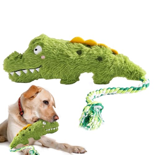 Glugahrif Hundespielzeug mit Seil, Plüschspielzeug für Hunde, interaktives Bereicherungsspielzeug für Hunde, Haus, Reisen, Camping und geistige Stimulation Glugahrif Hundespielzeug mit Seil, Plüschspielzeug für Hunde, interaktives Bereicherungsspielzeug für Hunde, Haus, Reisen, Camping und geistige Stimulation von Glugahrif