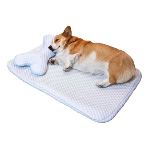 Glugahrif Kühlmatte für Hunde | Frische, waschbare Matte – atmungsaktive für Entspannung und Schlaf von Katzen, Hunden, Kaninchen und Welpen von Glugahrif