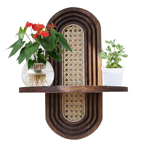 Glugahrif Schwebende Rattan | Wand Organizer Für Schlafzimmer - Deko Für Balkon Garten Und Outdoor Bereich Als Floating Organizer Glugahrif Schwebende Rattan | Wand Organizer Für Schlafzimmer - Deko Für Balkon Garten Und Outdoor Bereich Als Floating Organizer von Glugahrif