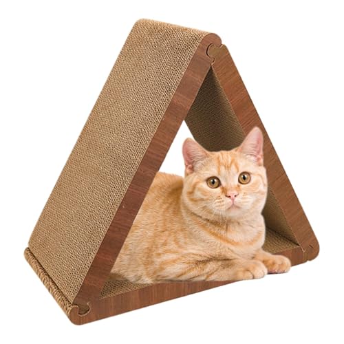 Katzen Kratzbrett | Dreieckiges Kratzpad Für Katzen | Für Alle Katzen Möbelschutz Für Wohnzimmer Schlafzimmer Verwendung Katzen Kratzbrett | Dreieckiges Kratzpad Für Katzen | Für Alle Katzen Möbelschutz Für Wohnzimmer Schlafzimmer Verwendung von Glugahrif