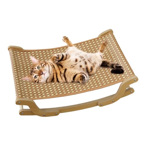 Katzenliege | Sisal Kratz Lounge Mit Bett,Kätzchen Schaukelsofa Haustier Kühlschaukel für Zuhause Wohnzimmer Innenbereich Heiße Spiel Lounge Balkon Garten Außenbereich Laden Reisen Katzenliege | Sisal Kratz Lounge Mit Bett,Kätzchen Schaukelsofa Haustier Kühlschaukel für Zuhause Wohnzimmer Innenbereich Heiße Spiel Lounge Balkon Garten Außenbereich Laden Reisen von Glugahrif