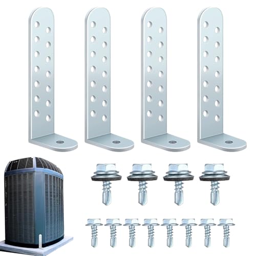 Kondensatorhalterung, 4-teilig, robuste Halterung, Kondensator für Mauerwerk, industrielles Mauerwerk, Boden, Beton, Außenbereich, Garage, Unternehmen | Verwendung für Garage, Haus, Beton, Mauerwerk Kondensatorhalterung, 4-teilig, robuste Halterung, Kondensator für Mauerwerk, industrielles Mauerwerk, Boden, Beton, Außenbereich, Garage, Unternehmen | Verwendung für Garage, Haus, Beton, Mauerwerk von Glugahrif