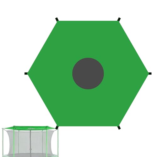 Schutzhülle für Trampolin, Sonnenschutzabdeckung für Outdoor-Trampolin | reißfestes Gewebe, faltbar und blockierend, für Garten und Outdoor-Sportarten Schutzhülle für Trampolin, Sonnenschutzabdeckung für Outdoor-Trampolin | reißfestes Gewebe, faltbar und blockierend, für Garten und Outdoor-Sportarten von Glugahrif